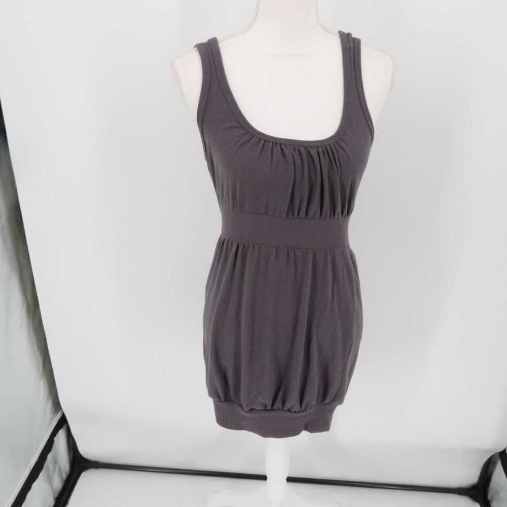 Mai Tai Gray Tank Style Sweater Dress Size M/L